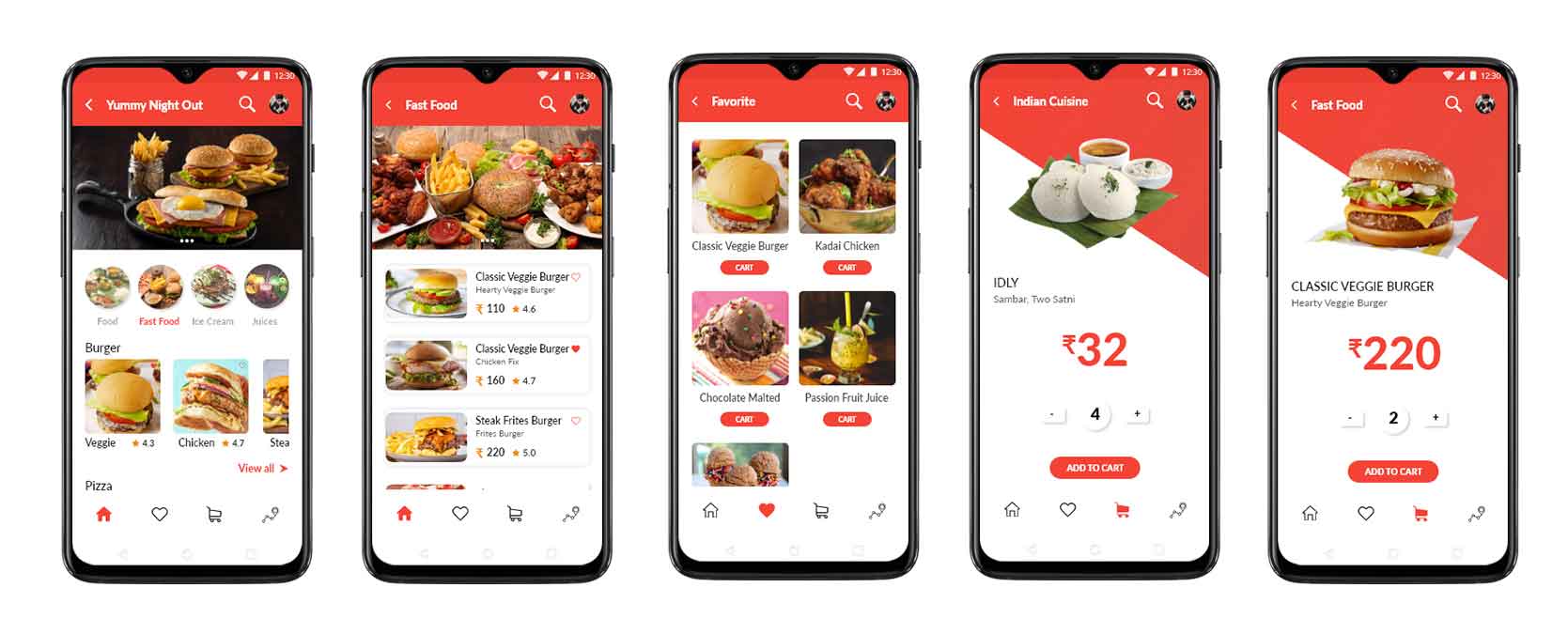 food app design